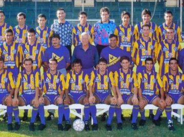 Rosario Central, campeón de la Copa Conmebol 1995