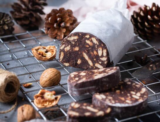 ¿Qué es el salchichón de chocolate?