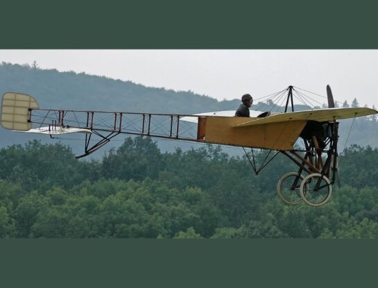 Blériot XI, el primer avión de la historia que sobrevoló el Canal de la Mancha