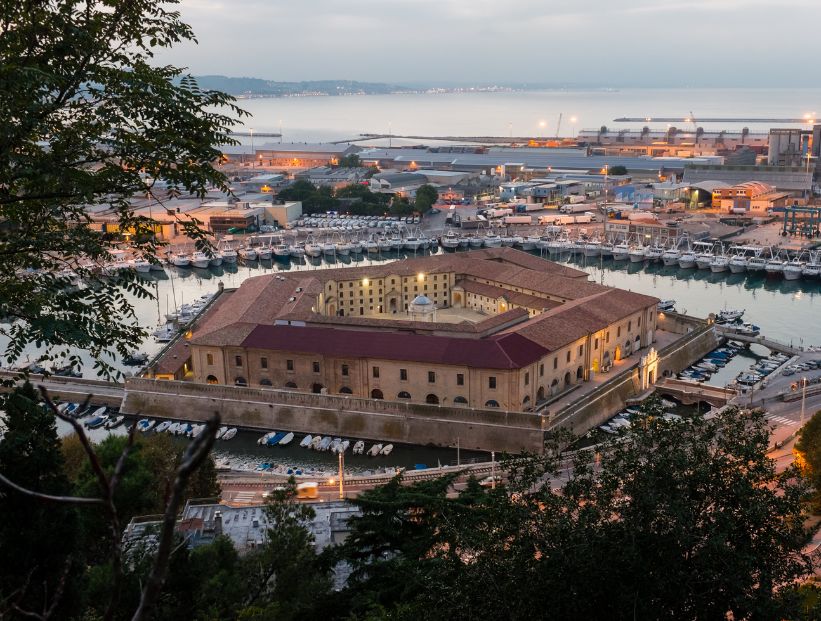 Lazareto de Ancona en Italia