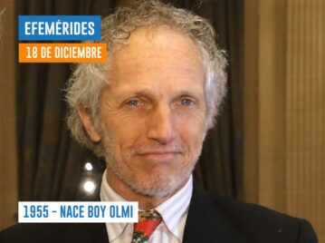 18 de diciembre - nace Boy Olmi