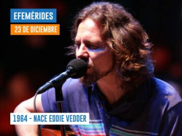 23 de diciembre - Nace Eddie Vedder