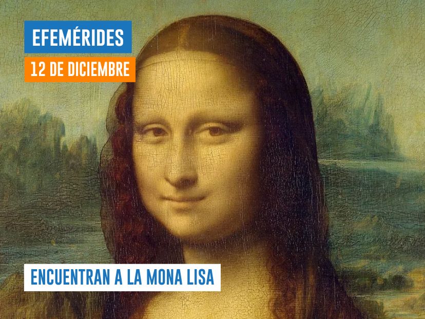 mona lisa Efemérides 12 de diciembre