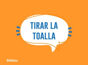 significado de "tirar la toalla"