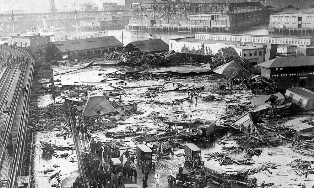 gran inundación de melaza de Boston