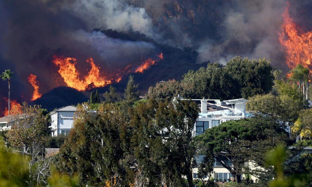 incendios en los ángeles