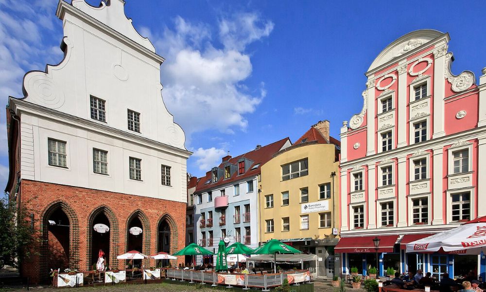 Calles de Szczecin.