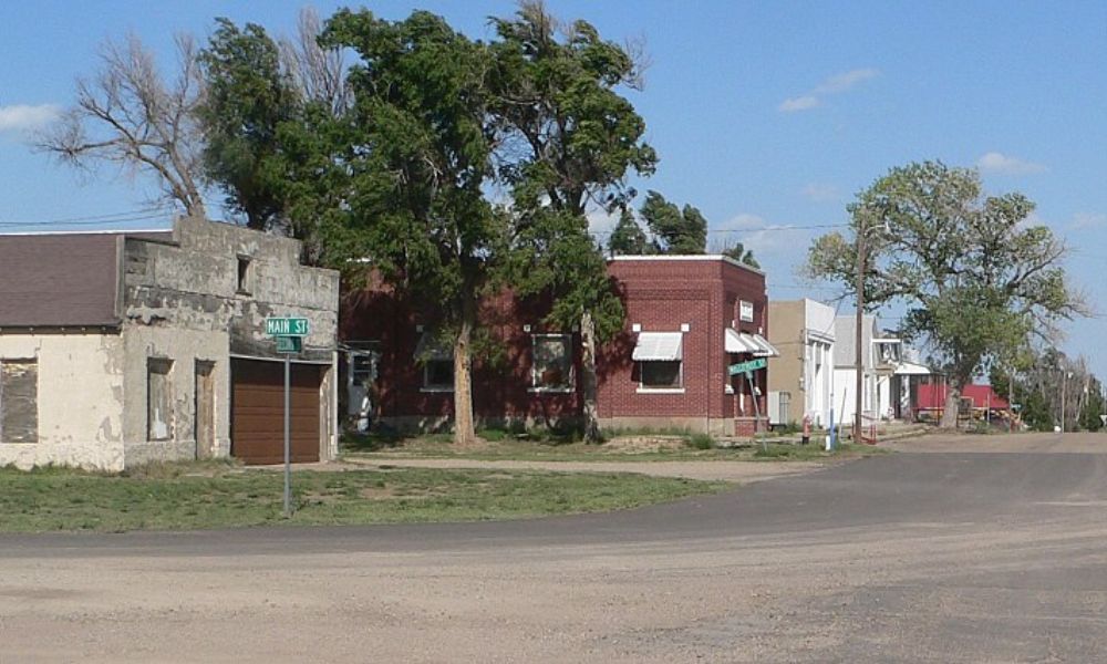 Calles de Wallace, donde es ilegal la venta de bebidas alcohólicas.