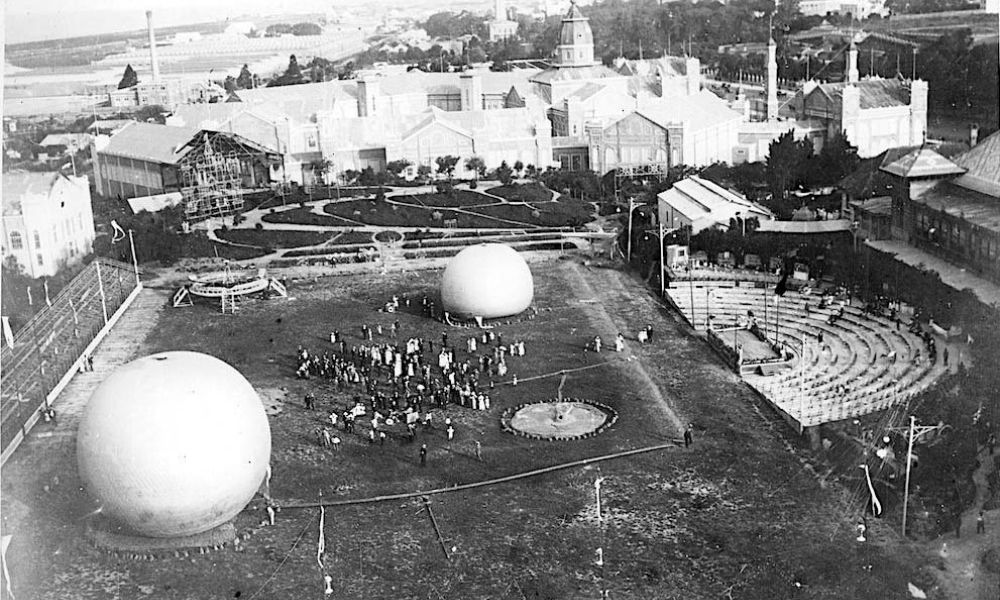 Predio del Pabellón de las Rosas.