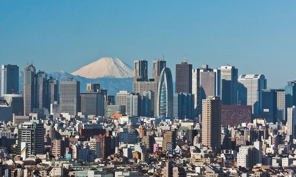 Tokio, Japón, una de las ciudades hermanas de Buenos Aires.