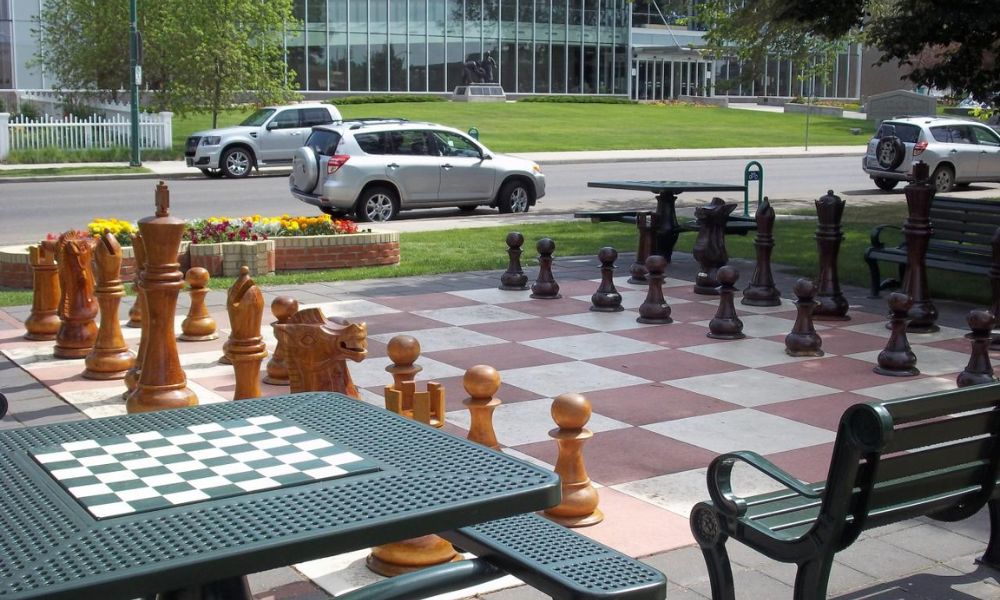 biggest chess board