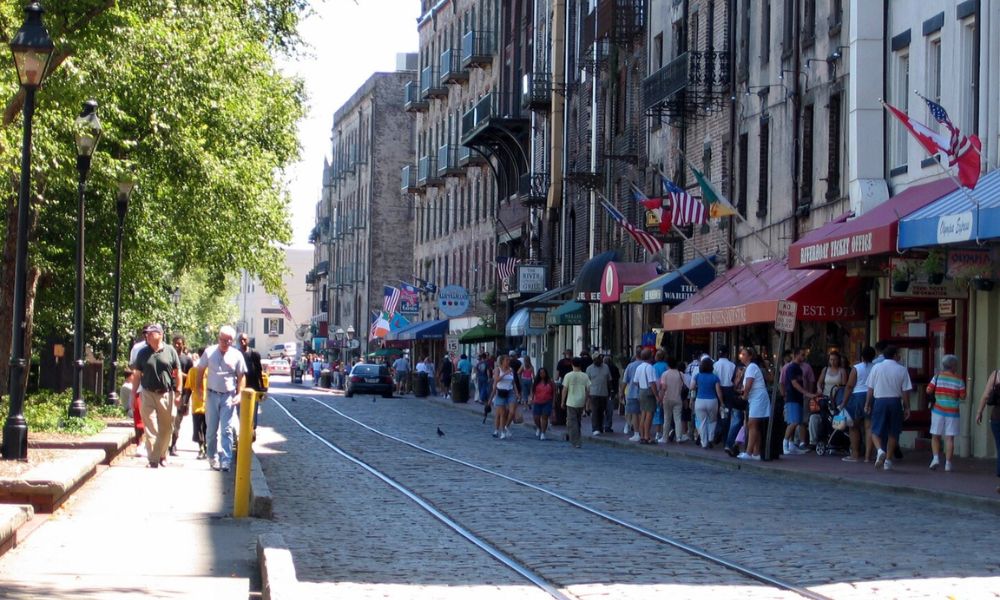 Calles de Georgia.