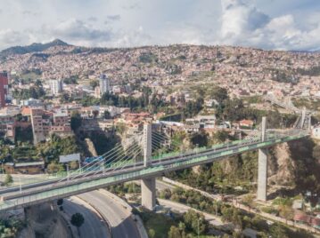 Puentes Trillizos en Sudamérica