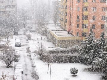 Nieve en Estados Unidos