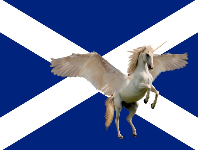 animal nacional de escocia unicornio