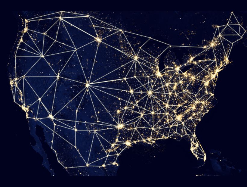 El territorio de Estados Unidos está compuesto por más que 50 estados