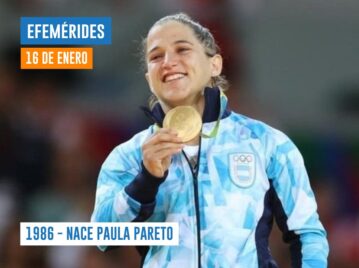 Efemérides del 16 de enero Paula Pareto