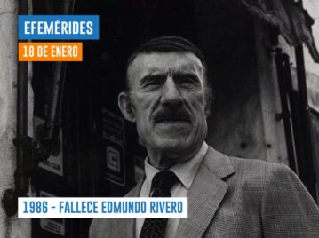 Efemérides del 18 de enero Edmundo Rivero