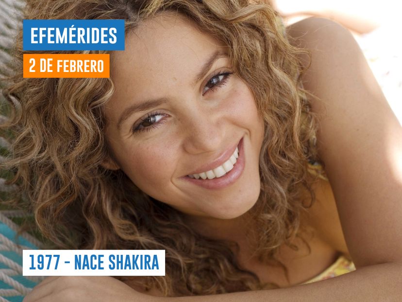 2 de febrero - Nace Shakira