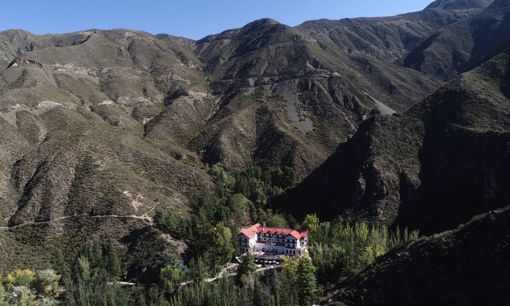 Vista panorámica que rodea al Gran Hotel Villavicencio.