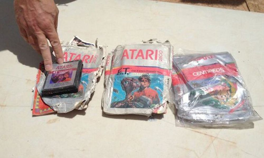 Entierro videojuegos Atari