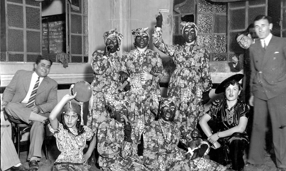 minstrels en argentina durante el carnaval