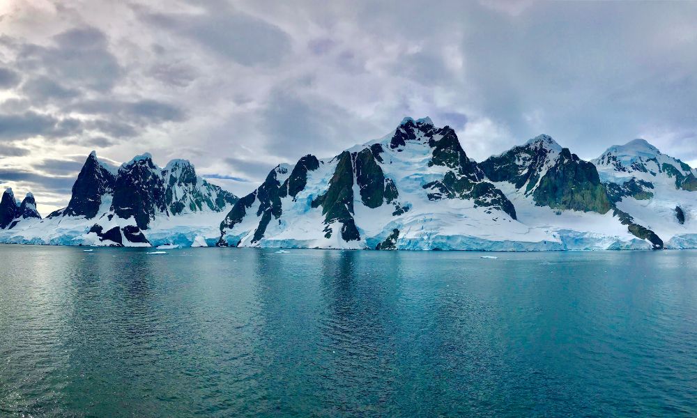 antártida glaciares y agua