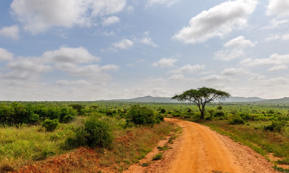 áfrica tierra y montañas