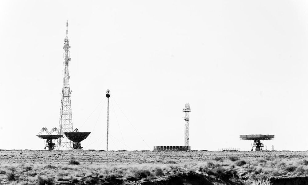 Instalaciones de la base espacial más antigua del mundo.