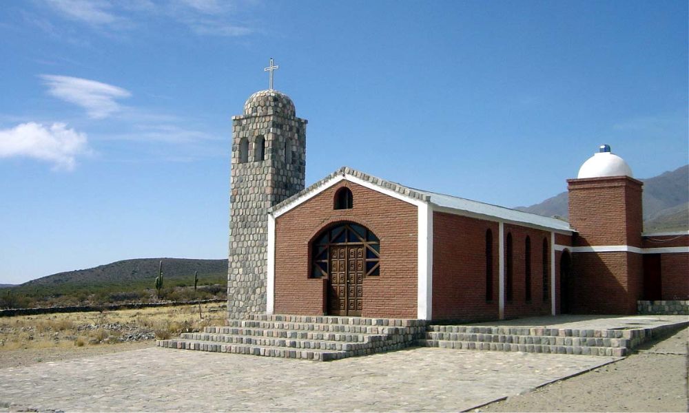 Iglesia en Amaicha del Valle.