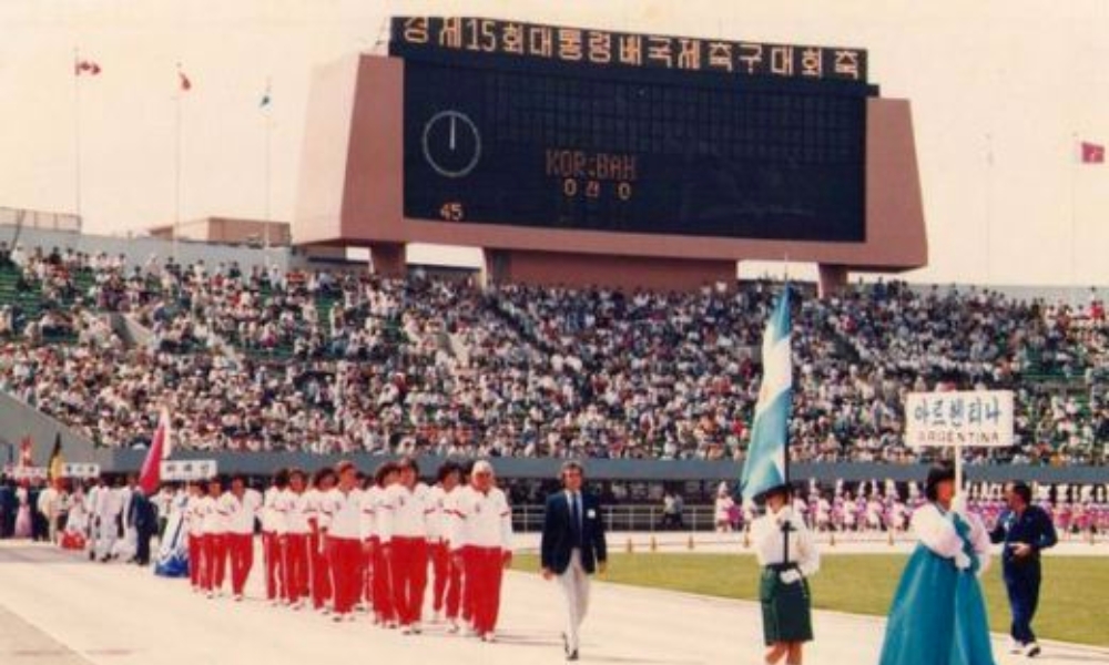 Huracán en la Copa Presidente de Corea