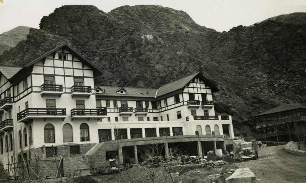 Foto antigua del Gran Hotel Villavicencio.