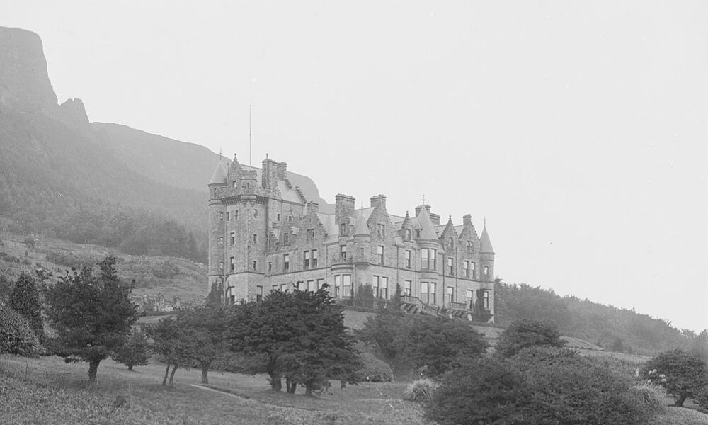 El Castillo de Belfast en el siglo XIX.