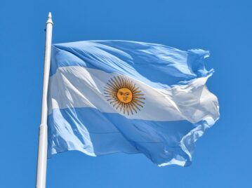 Primera vez que se izó la bandera argentina