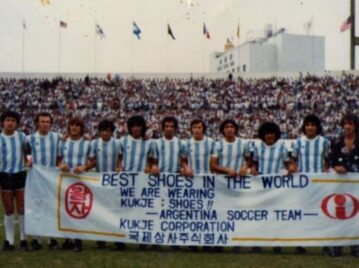 Equipo de fútbol argentino en Corea del Sur