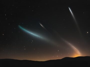 Lluvia espacial en Argentina