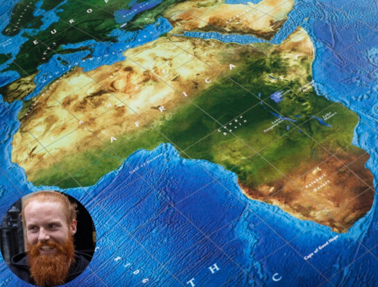 Russell Cook: conocé la historia de la primera persona en cruzar África corriendo