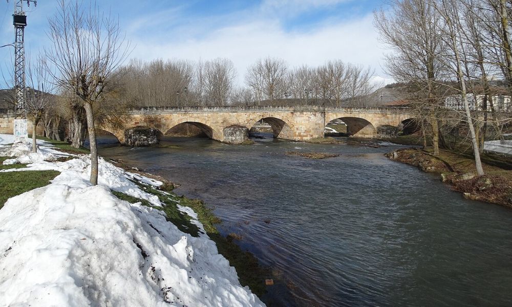 Paisaje de Aguilar de Campoo.