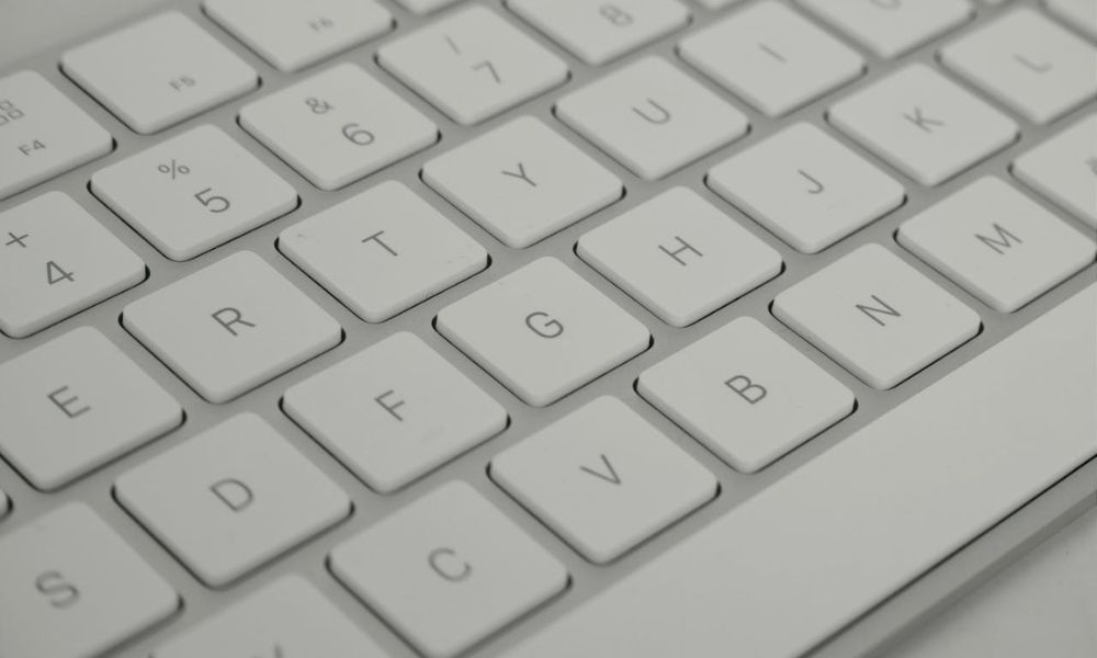 Teclado como el que usa el mecanógrafo más rápido del mundo.