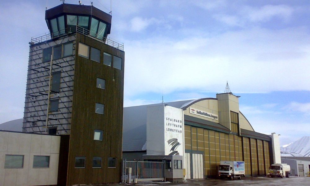 Terminal del aeropuerto más septentrional del mundo.