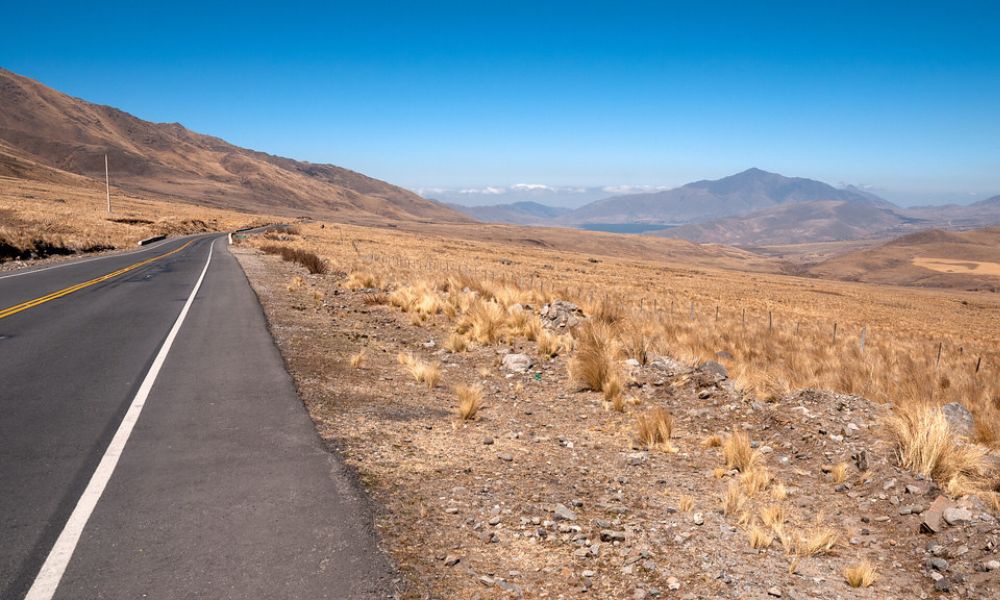 Camino al Abra del Infiernillo.