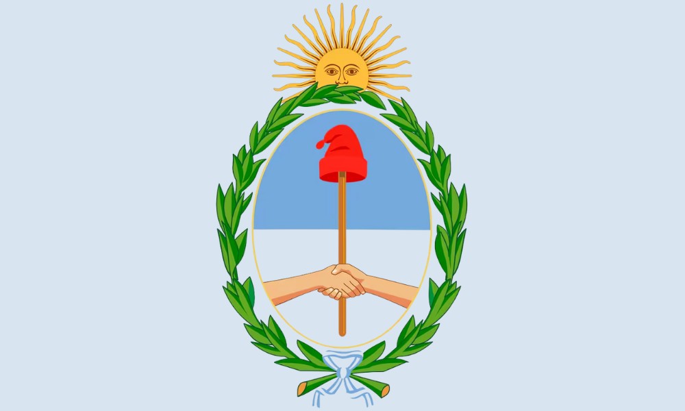 Efemérides del 12 de marzo Escudo nacional