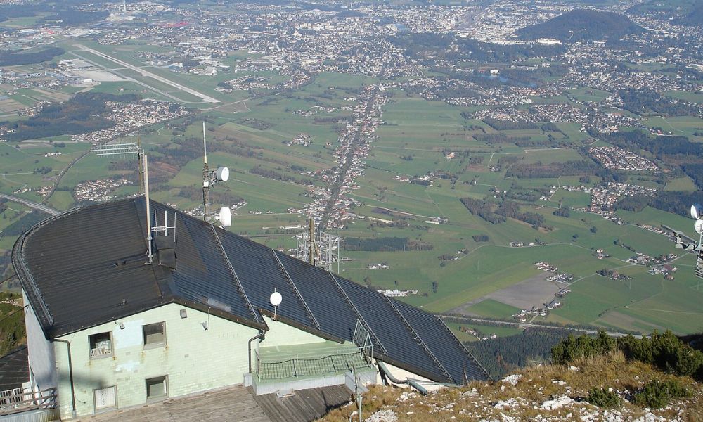 Vistas desde Untersberg.