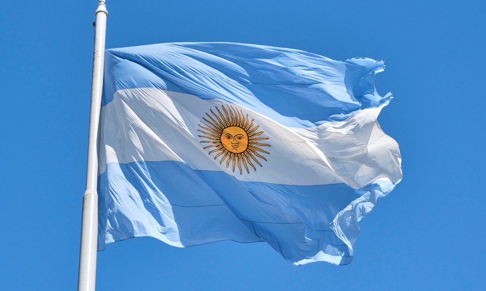 Bandera de Argentina