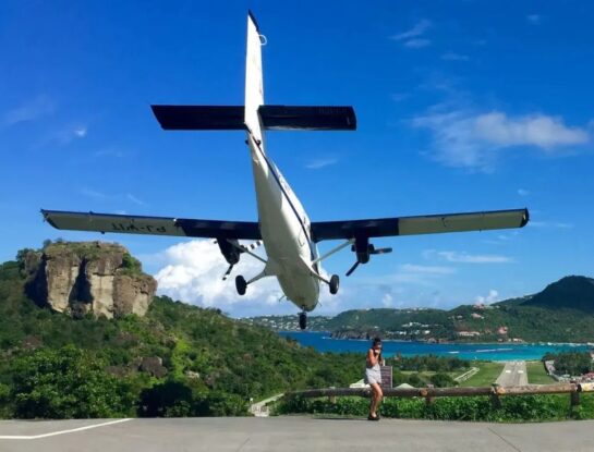 ¿En qué lugar de Latinoamérica está el peligroso aeropuerto de San Bartolomé?
