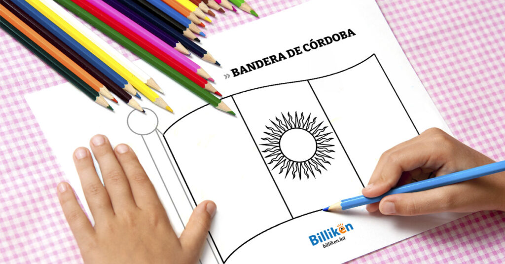 bandera de Córdoba para colorear significado FB