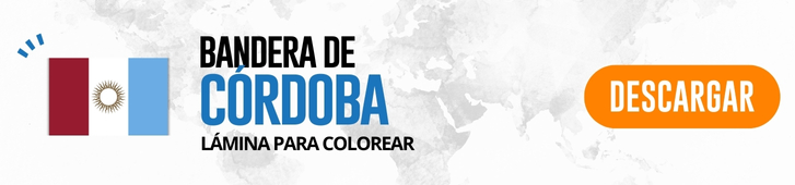bandera de Córdoba para colorear significado Botón