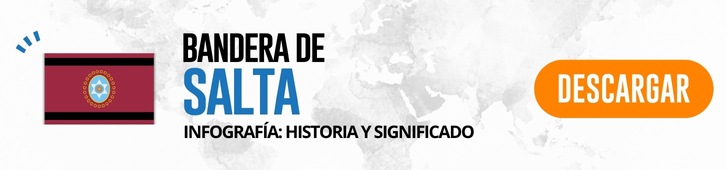 bandera de Salta infografía historia origen significado BOTON
