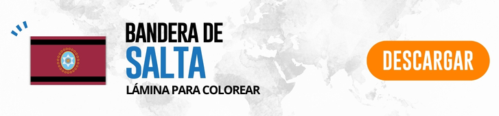 bandera de Salta para colorear BOTON