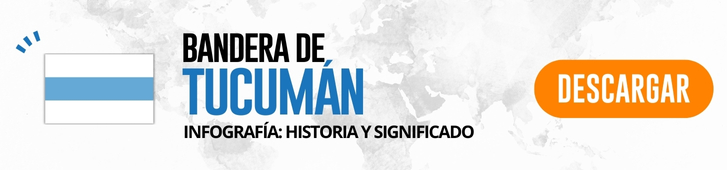 bandera de Tucumán historia origen infografía significado Botón